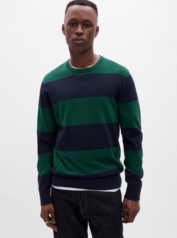 GAP Sweter w kolorze granatowo-zielonym