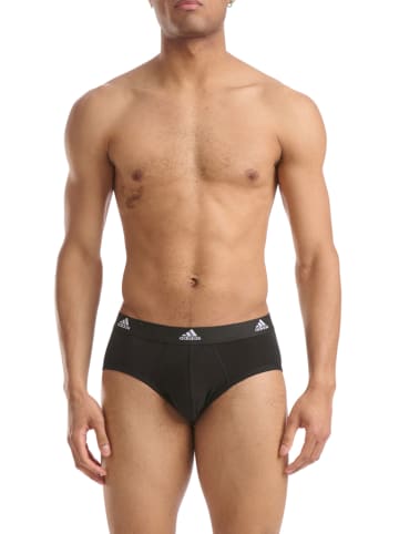 adidas 3er-Set: Slips in Schwarz