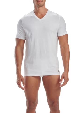 adidas 2er-Set: Shirts in Weiß