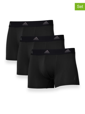 adidas Bokserki (3 pary) w kolorze czarnym