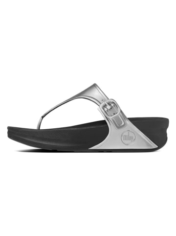 fitflop Zehentrenner in Silber