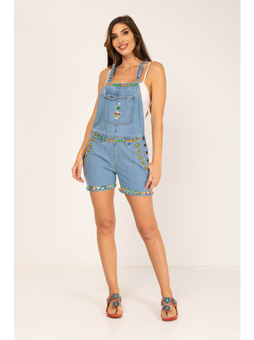 Peace & Love Spijkerjumpsuit lichtblauw