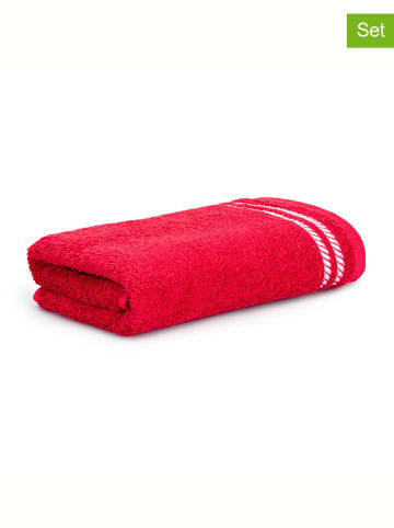 Möve for Frottana Ręczniki prysznicowe (2 szt.) "Summerfeeling" w kolorze różowym