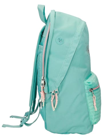 Pepe Jeans Rucksack in Türkis - (B)31 x (H)44 x (T)17,5 cm