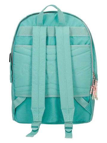 Pepe Jeans Rucksack in Türkis - (B)31 x (H)44 x (T)17,5 cm