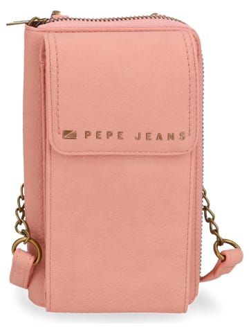 Pepe Jeans Handytasche in Lachs - (B)11 x (H)20 x (T)4 cm
