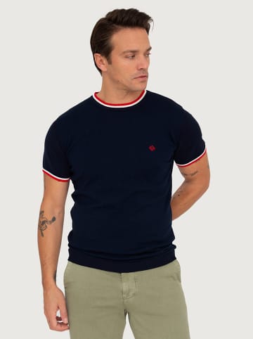 SIR RAYMOND TAILOR Shirt "Summer Treston" donkerblauw