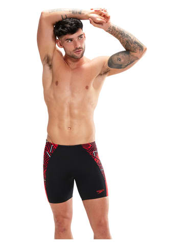 Speedo Kąpielówki w kolorze czarno-czerwonym