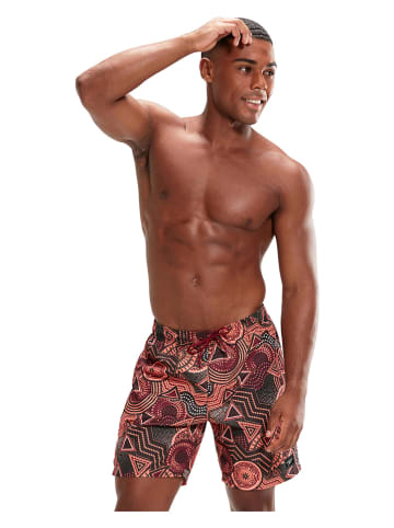 Speedo Zwemshorts zwart/meerkleurig