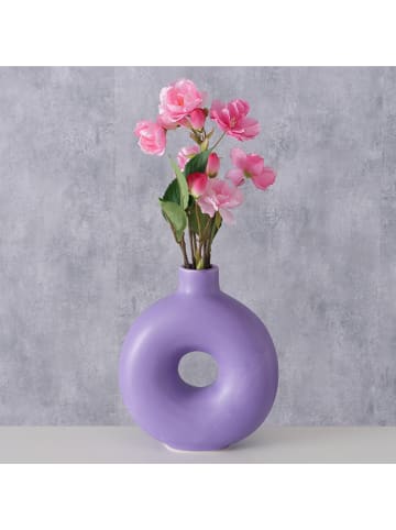 Boltze Wazon "Lanyo" w kolorze fioletowym - wys. 20 cm