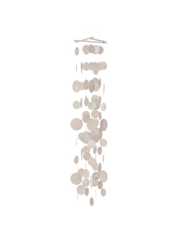 Boltze Windspel "Estany" crème - (B)21 x (H)95 x (D)21 cm