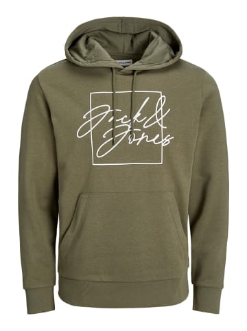 Jack & Jones Hoodie kaki