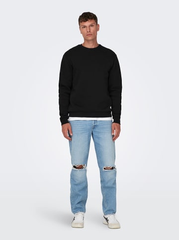 ONLY & SONS Sweter "Ceres" w kolorze czarnym