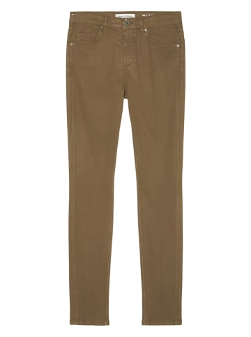 Marc O'Polo Spodnie w kolorze brązowym