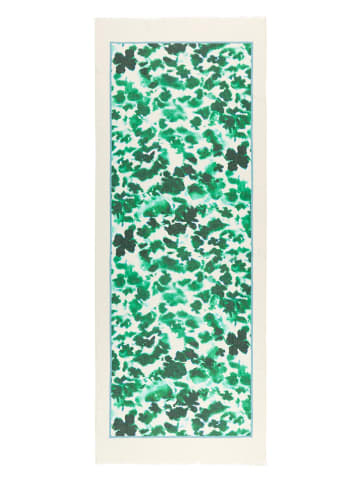 Marc O´Polo Schal in Grün/ Creme - (L)180 x (B)70 cm