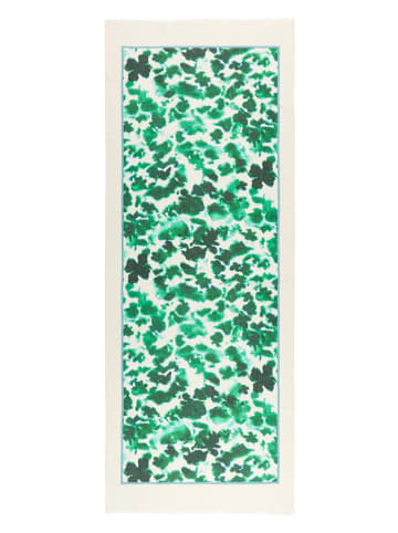 Marc O´Polo Szal w kolorze zielono-kremowym - 180 x 70 cm