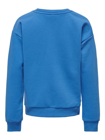 KIDS ONLY Sweatshirt "Ziggy" in Blau