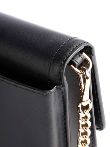 Michael Kors Leder-Umhängetasche in Schwarz - (B)18 x (H)11 x (T)4 cm