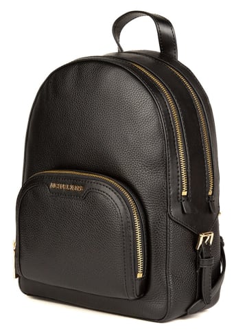Michael Kors Leder-Rucksack in Schwarz - (B)25 x (H)30 x (T)14 cm