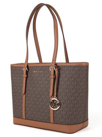 Michael Kors Schoudertas bruin/lichtbruin - (B)36 x (H)25 x (D)13 cm