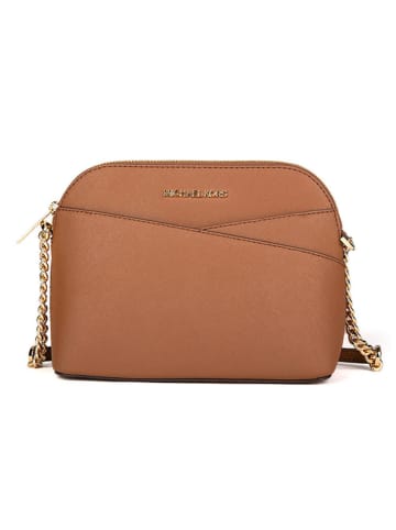 Michael Kors Leder-Umhängetasche in Hellbraun - (B)21 x (H)16 x (T)9 cm