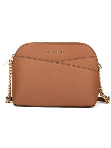 Michael Kors Leder-Umhängetasche in Hellbraun - (B)21 x (H)17 x (T)9 cm