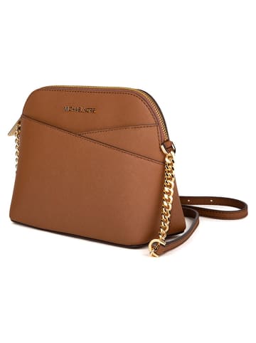 Michael Kors Leder-Umhängetasche in Hellbraun - (B)21 x (H)16 x (T)9 cm