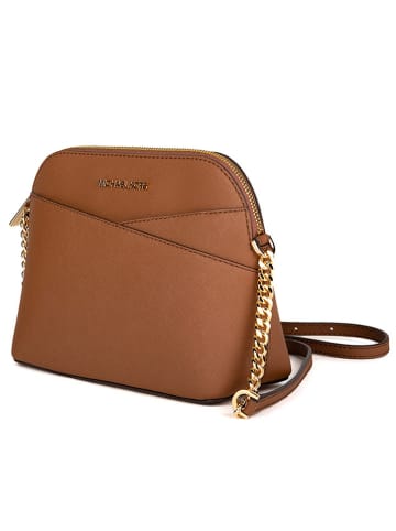 Michael Kors Skórzana torebka w kolorze jasnobrązowym - 21 x 17 x 9 cm