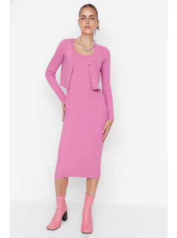 trendyol 2-delige outfit lichtroze