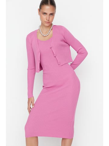 trendyol 2-delige outfit lichtroze