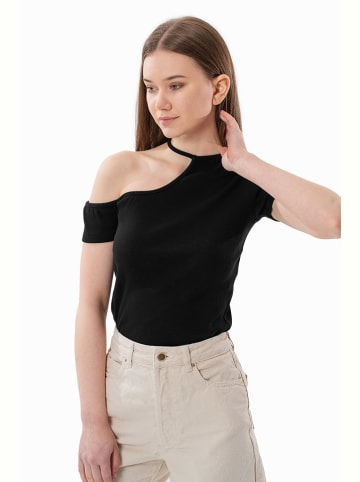 Mieles Shirt in Schwarz