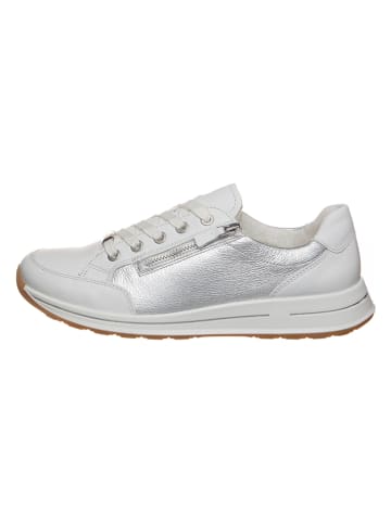 Ara Shoes Sneakersy w kolorze srebrno-białym