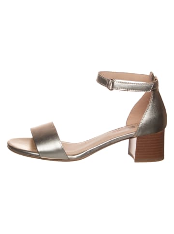 Ara Shoes Leder-Sandaletten in Gold