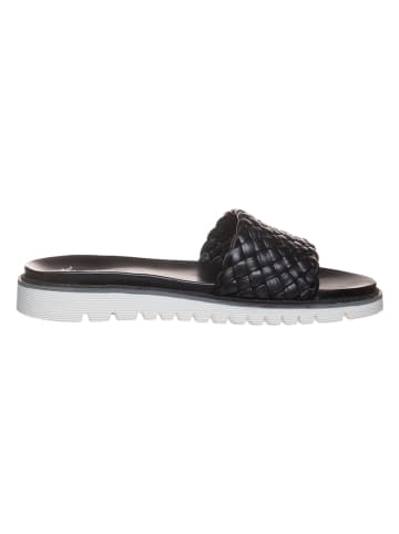 Ara Shoes Leren slippers zwart