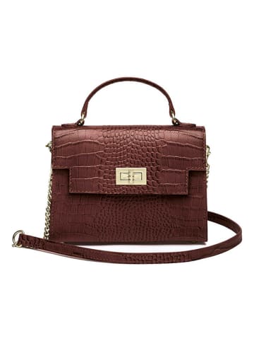 CXL by Christian Lacroix Leren handtas "Monceau" bruin - (B)21 x (H)15 x (D)9 cm