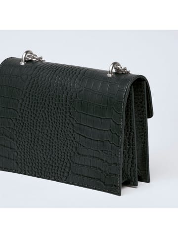 CXL by Christian Lacroix Leren schoudertas "Peuplier" zwart - (B)21 x (H)16 x (D)10 cm