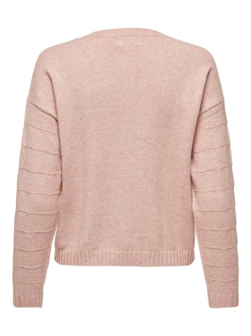 ONLY Sweter "Katia" w kolorze jasnoróżowym