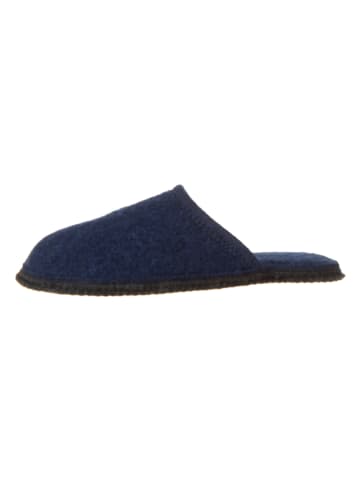 kitz-pichler Pantoffels "Saalfelden" donkerblauw