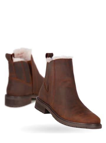 EMU Leren boots bruin