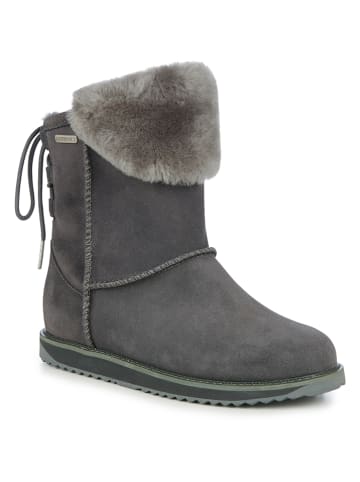 EMU Leder-Winterboots "Birdwood" in Grau