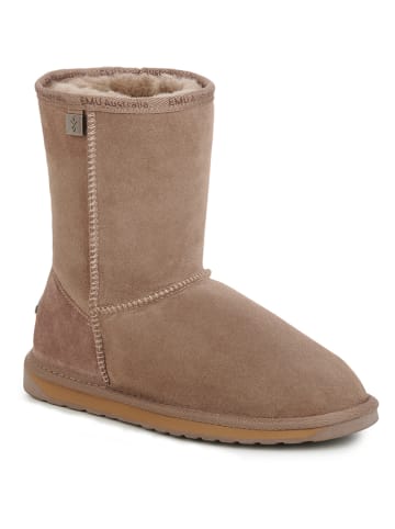 EMU Leder-Winterboots "Platinum Stinger" in Taupe