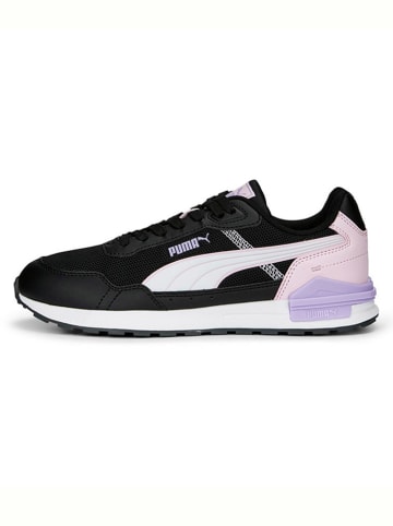Puma Sneakersy "Graviton Mega" w kolorze czarno-fioletowym