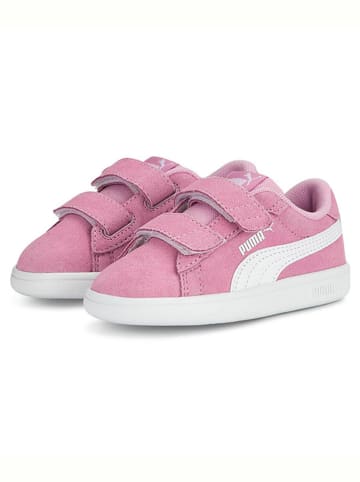 Puma Leren sneakers "Smash 3.0" roze