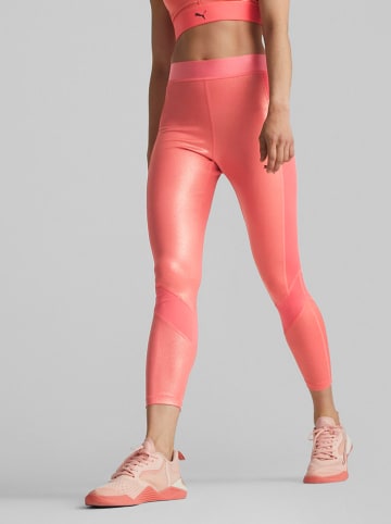 Puma Legginsy sportowe w kolorze różowym