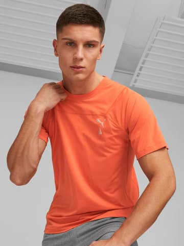 Puma Koszulka sportowa w kolorze pomarańczowym