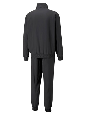 Puma Trainingsanzug in Schwarz/ Weiß