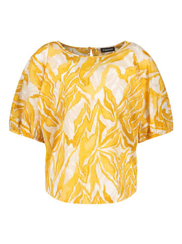 TAIFUN Bluse in Creme/ Gelb