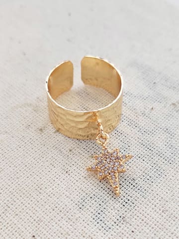 atelier MIU Vergold. Ring mit Edelsteinen