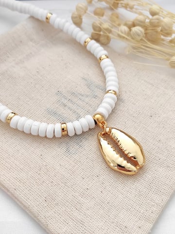 atelier MIU Vergulde ketting met sierelement - (L)43 cm