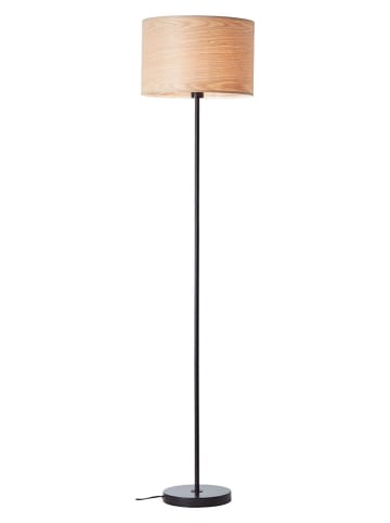 Brilliant Staande lamp lichtbruin/zwart - (H)161,5 x Ø 38 cm